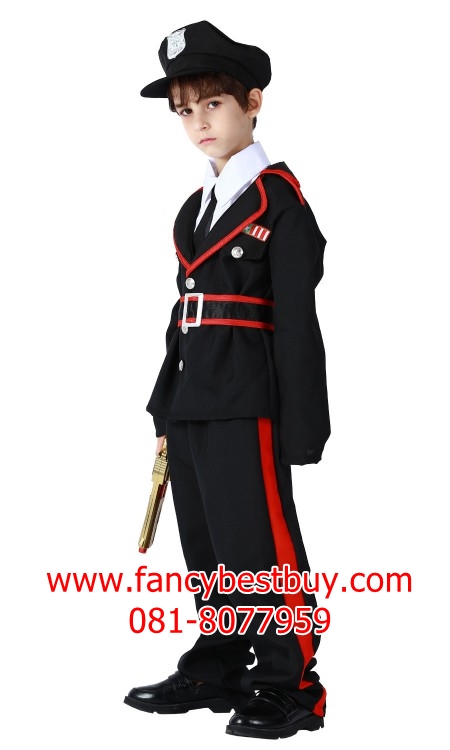 ชุดแฟนซีอาชีพในฝัน ชุดตำรวจสากล ชุดแฟนซีตำรวจ มีขนาด M, L, XL