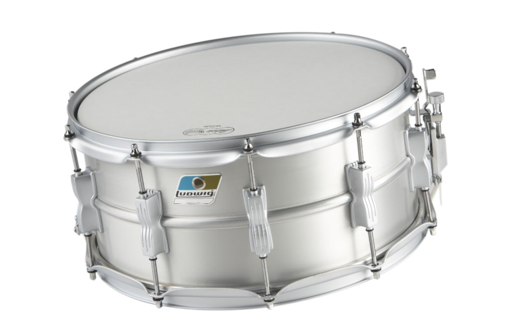Ludwig Acrolite Limited Edition Aluminum Snare Drum Matte Finish