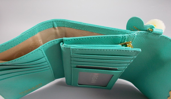 กระเป่าสตางค์ MORGAN เขียวมะนาว ใหม่ แท้