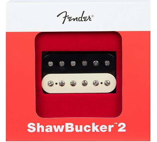 Fender Shawbucker 2 Humbucking Pickup - Zebra Bridge
