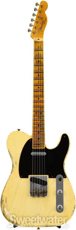Fender Custom Shop 1951 Time Machine Heavy Relic Telecaster - Faded Nocaster Blonde, 2016