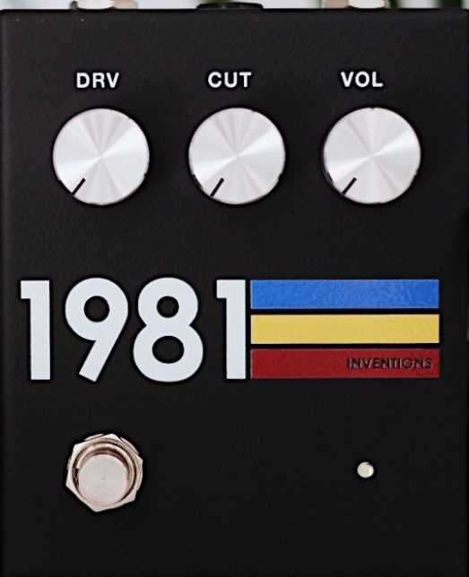 1981 INVENTION DRV No3 on FLAT BLACK