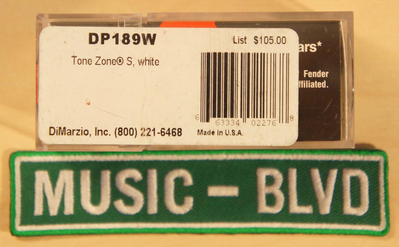 DiMarzio DP189 Tone Zone S Strat Humbucker Pickup