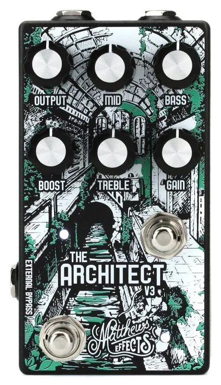Matthews Effects Architect v3 Foundational Overdrive/Boost Pedal
