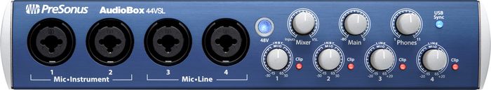 PreSonus Audiobox 44VSL USB 2.0 Recording System