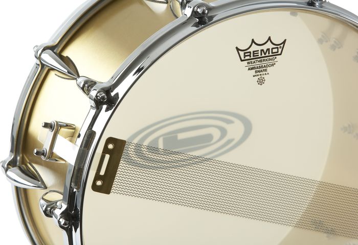 Orange County Drums and Percussion Brushed Bell Brass Snare Drum