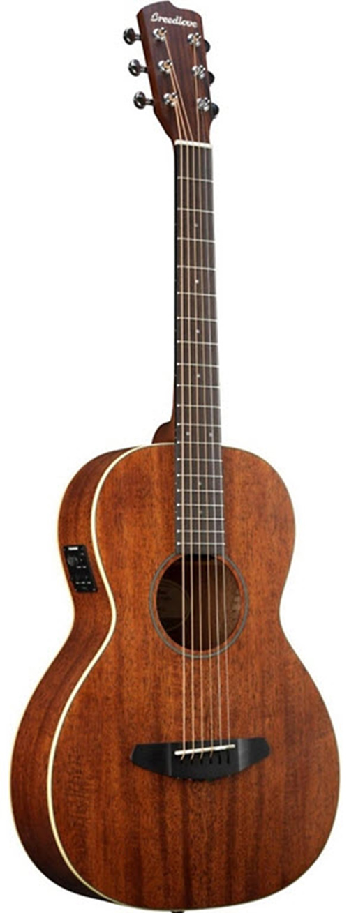 Breedlove Passport Parlor Satin Mahogany Acoustic-Electric Guitar