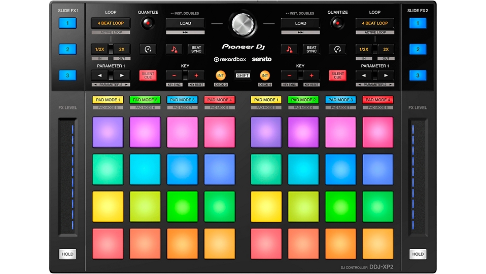 Pioneer DJ DDJ-XP2 DJ Controller for rekordbox dj and Serato DJ Pro