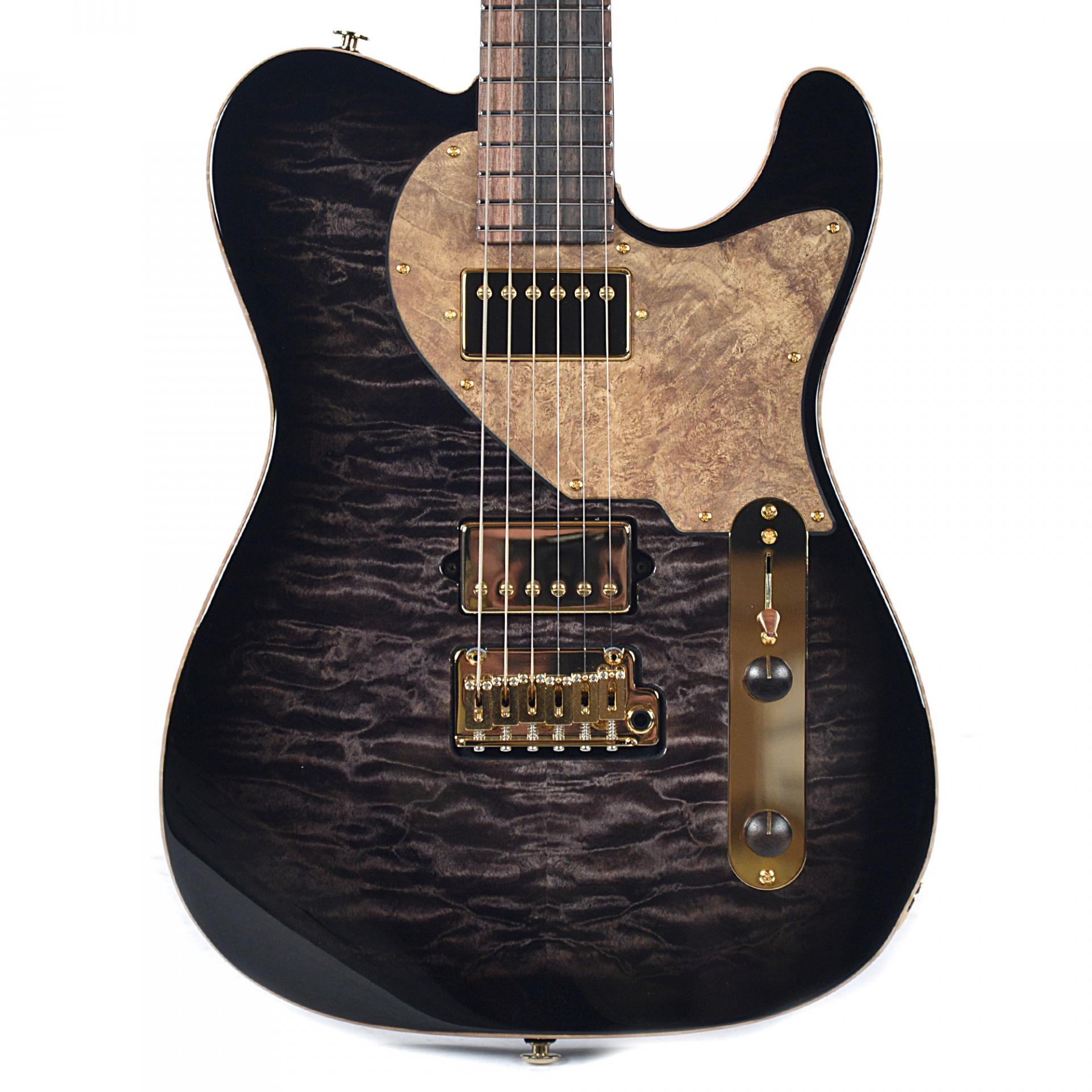 Suhr Custom Classic T Quilt Maple Trans Black Burst (Serial #29731)