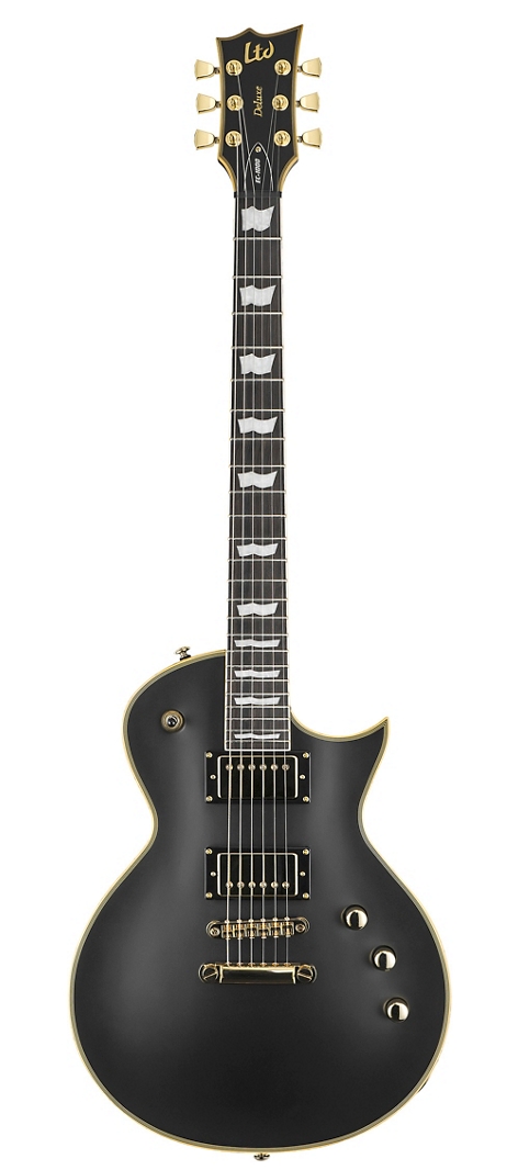 ESP LTD EC-1000 Duncan Electric Guitar Black Satin