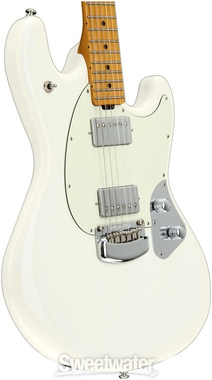 Ernie Ball Music Man StingRay Guitar - Ivory White