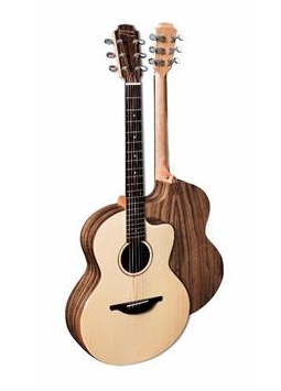 Sheeran By Lowden S04 S Model Acoustic Guitar w/ Sitka Spruce Top, Figured Walnut Back & Sides, Ebony Fretboard, & Gig Bag