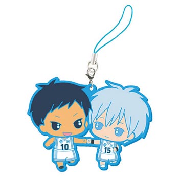 Aomine & Kuroko : Kuroko no Basuke Capsule Rubber Mascot Ex Teiko (แท้)