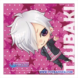 ผ้าเช็ดหน้า Brothers Conflict : Tsubaki (แท้)