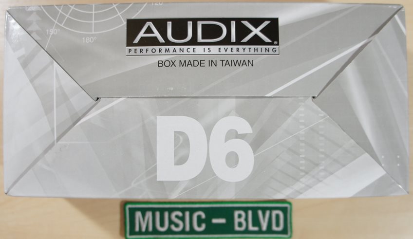 Audix D6 Sub Impulse Kick Drum Mic