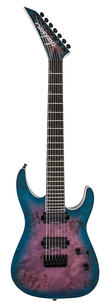 Jackson Pro Series Soloist SL7P HT MAH 7-String Electric Guitar Purple Phaze