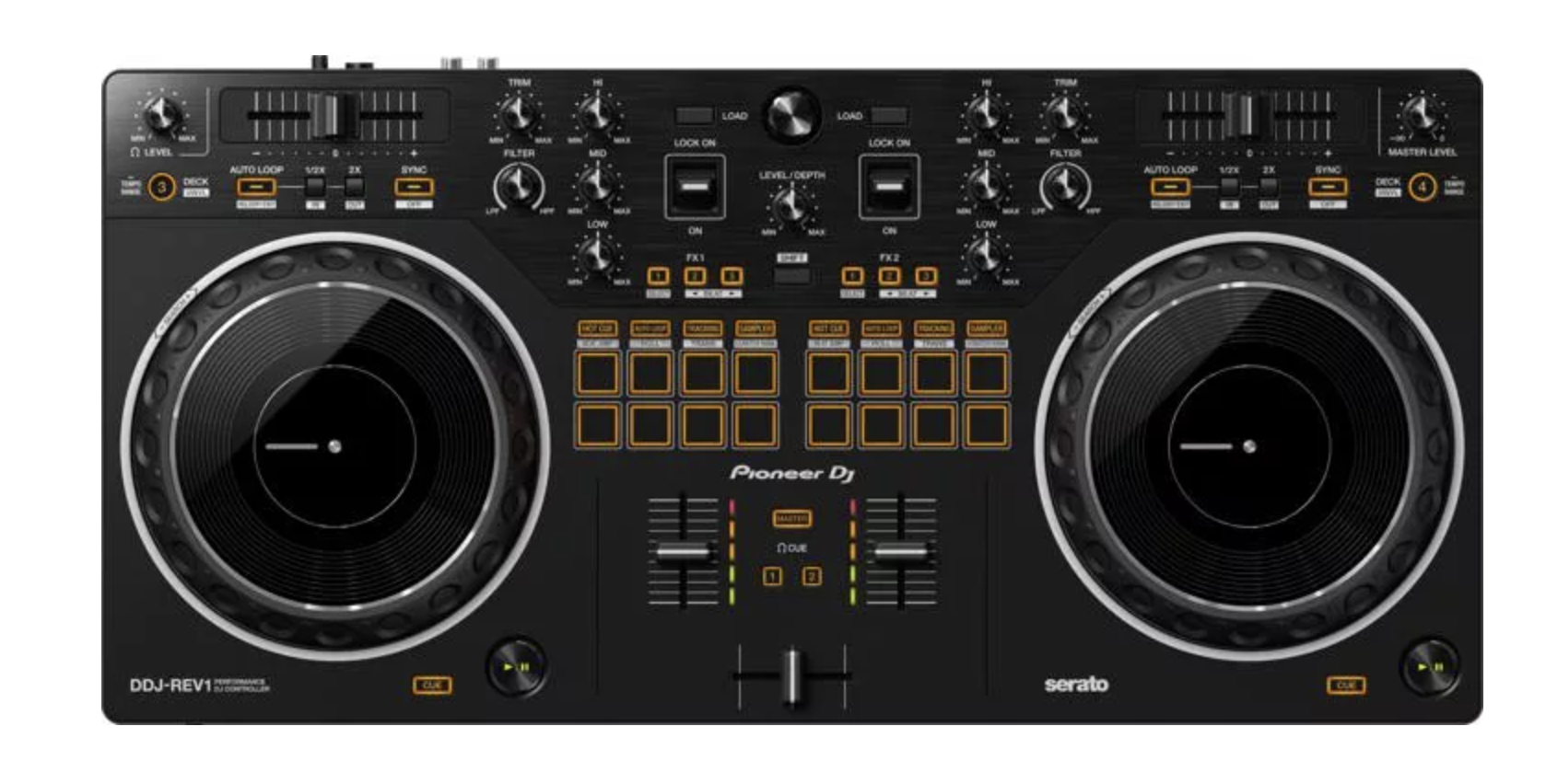 Pioneer DJ DDJ-REV1 2-deck Serato DJ Controller