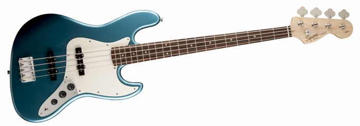 Squier Affinity Jazz Bass Electric Bass, Rosewood Fingerboard