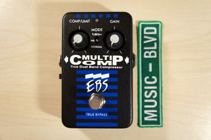 EBS MultiComp True Dual Band Compressor Pedal
