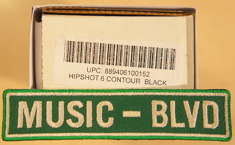 Hipshot 6-String US Contour Tremolo Guitar Bridge