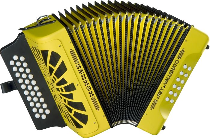 Hohner El Rey Del Vallenato GCF Accordion