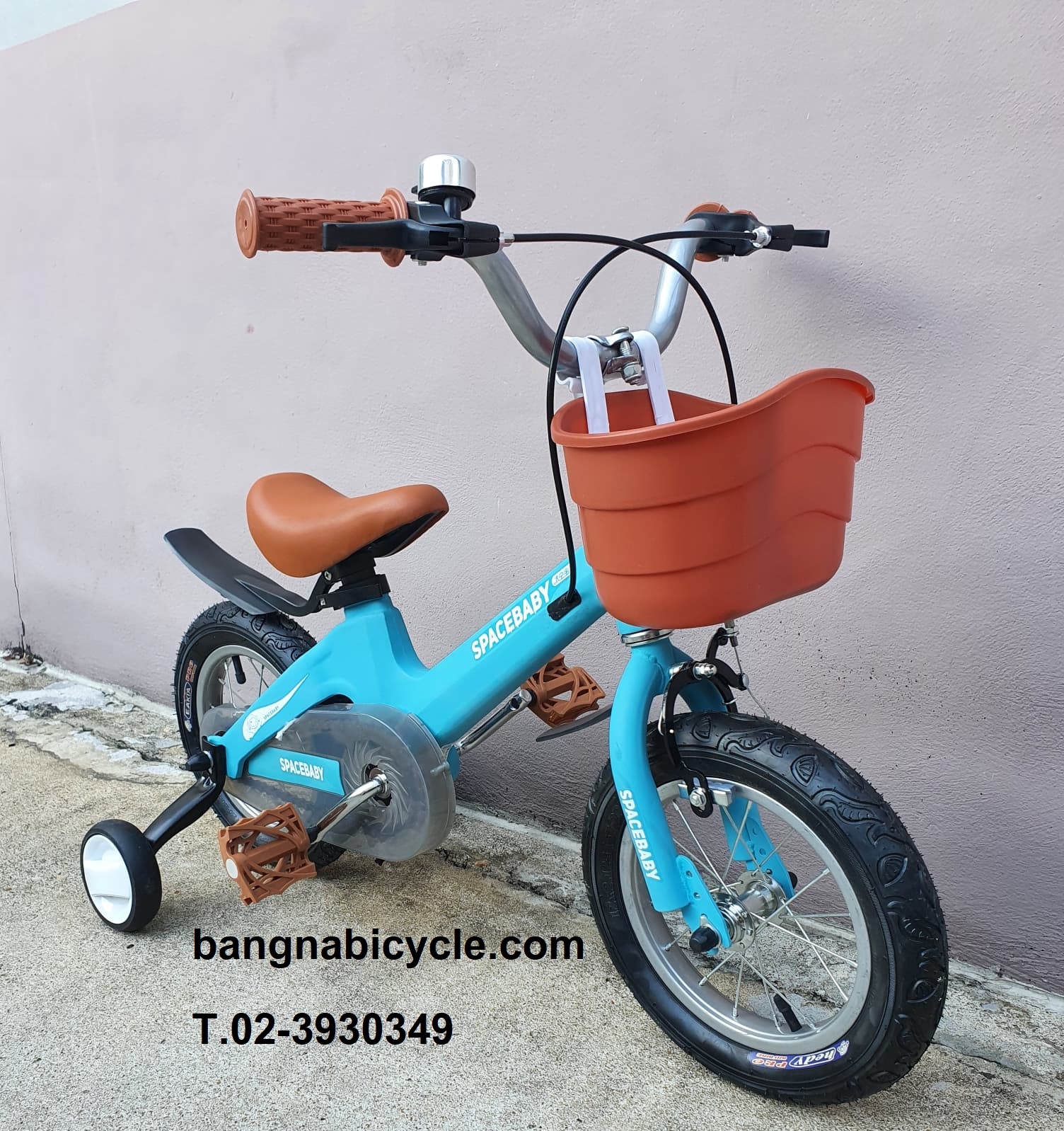 [หมด] รถเด็ก SPACEBABY ตัวถังอลูมิเนียม 12 นิ้ว