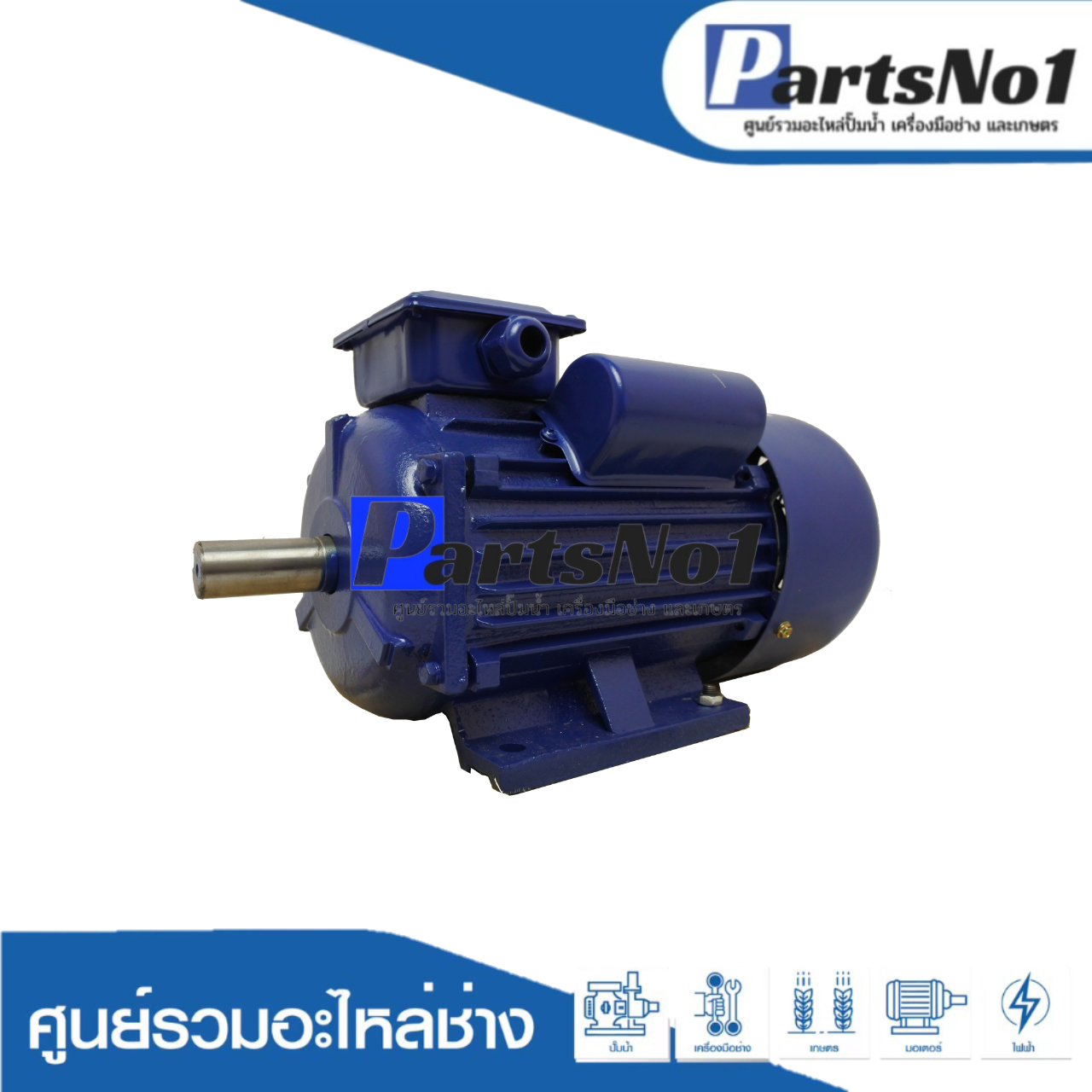 มอเตอร์ TASANI YC 100-4 2.0 HP ทองแดงแท้