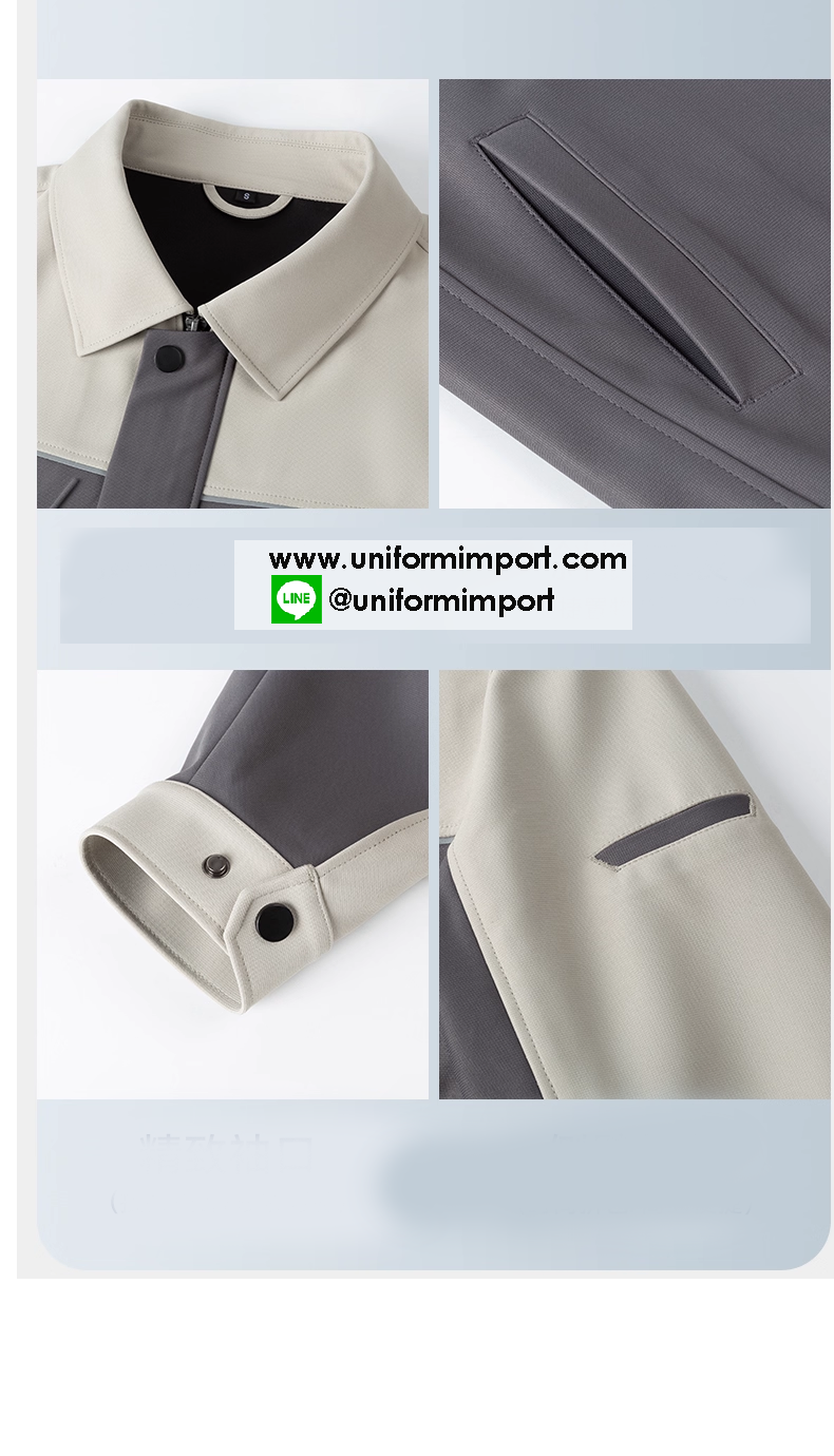 เสื้อแจ็คเก็ต ++คลิกภาพดูรายละเอียดด้านใน เสื้อช่าง แจ็คเก็ตช่าง เสื้อคลุมช่าง เสื้อแจ็คเก็ตช่าง เสื้อคลุมหัวหน้าช่าง เสื้อแจ็คเก็ตหัวหน้าช่าง เสื้อแจ็คเก็ตวิศวกร