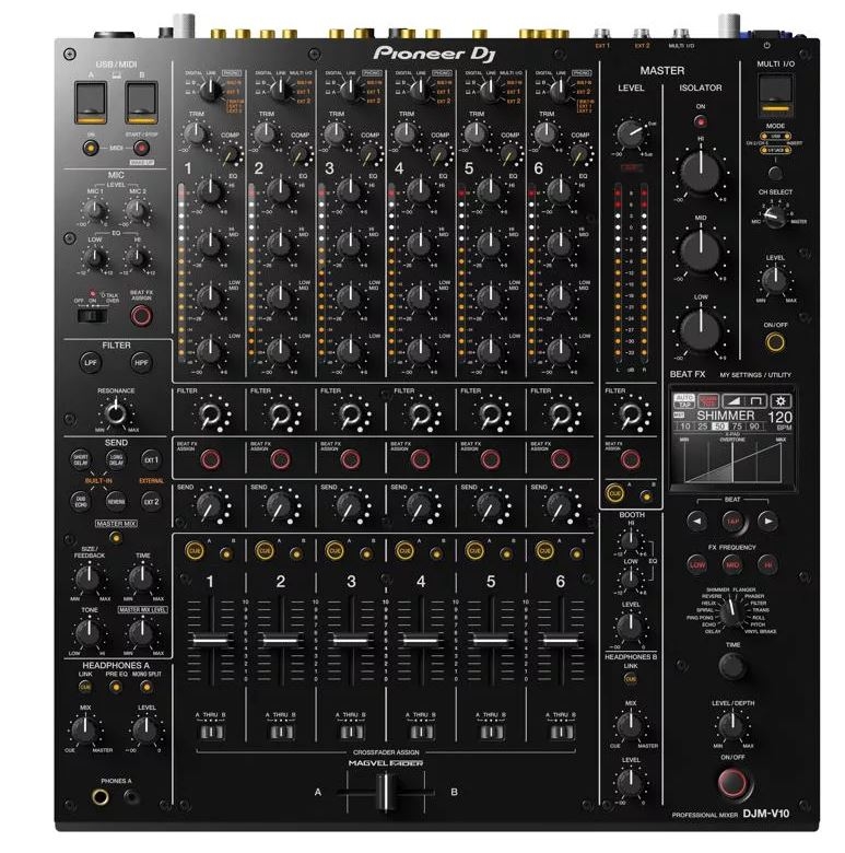 Pioneer DJ DJM-V10 6-channel DJ Mixer