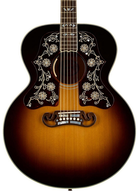 Gibson Bob Dylan SJ-200 Players Edition Acoustic-Electric Vintage Sunburst