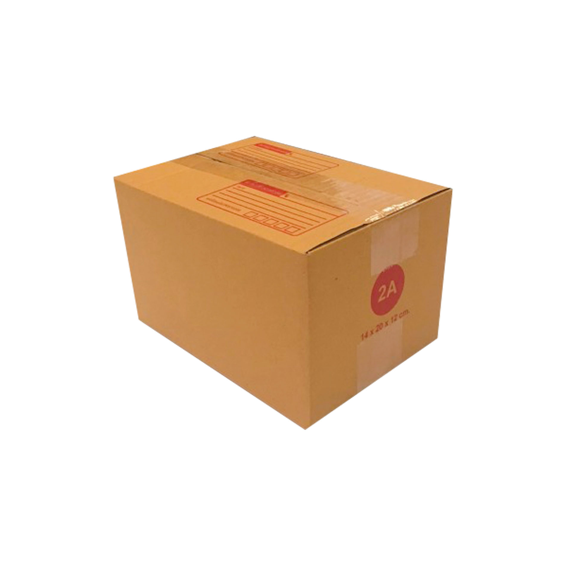 กล่องไปรษณีย์แบบฝาชน Size 2A เกรด KA125/M (10 ใบ)