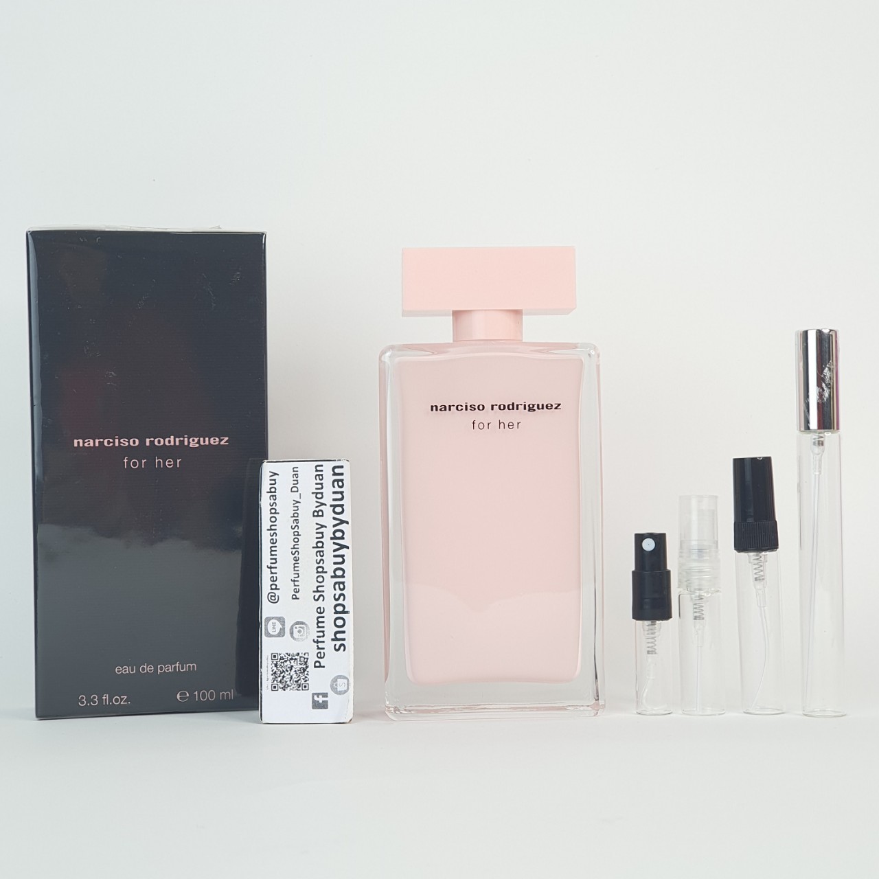น้ำหอมแท้แบ่งขาย Narciso Rodriguez for Her EDP แบบแบ่งขายใส่หลอดแบบทดลอง