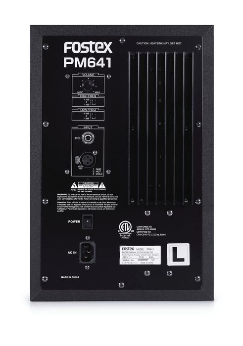 Fostex 6" 3-way Studio Monitor (Pair)