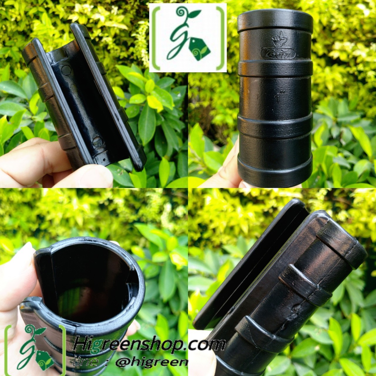 คลิปล็อคสีดำ 1 นิ้ว ขนาด 10 ตัว