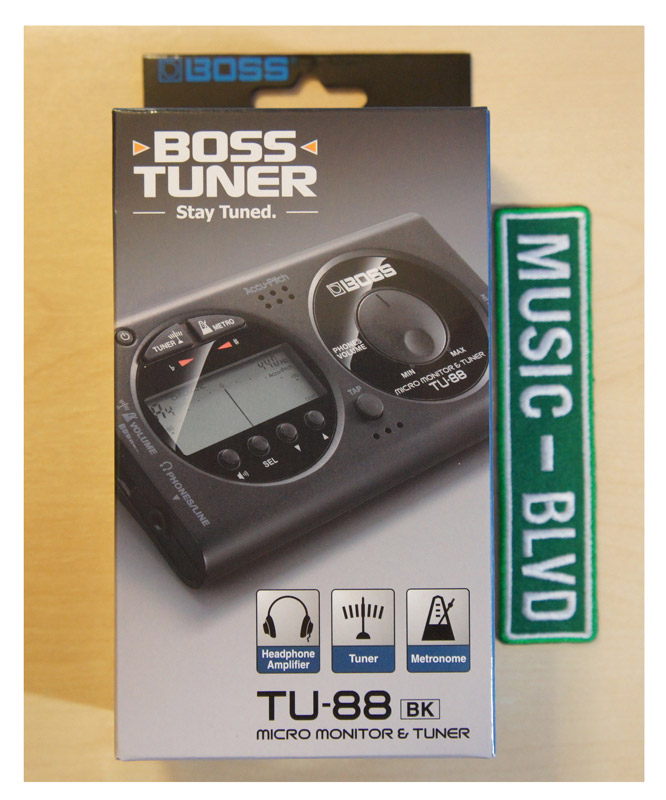 Boss TU-88 Micro Monitor & Tuner for Guitar & Bass