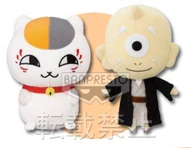 ตุ๊กตา Nyanko Sensei & ตาเดียว งานจับฉลาก (กล่องยับ,แท้)