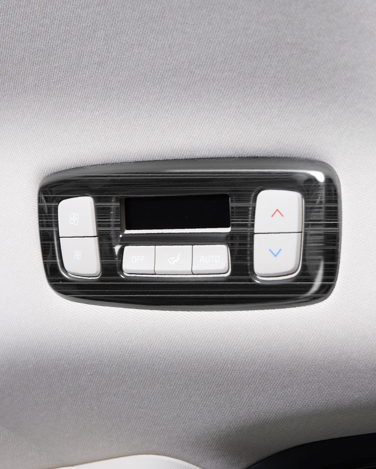 ครอบแผงควบคุมแอร์หลัง KIA Carnival KA4(Gen4)