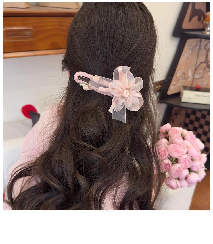MYPINK 💕กิ๊บติดผม กิ๊บดอกไม้ แฟชั่นกิ๊บ หนีบผมดอกไม้