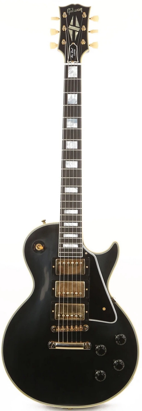 Gibson Custom 1957 Les Paul Custom Reissue VOS - Ebony 3-Pickup