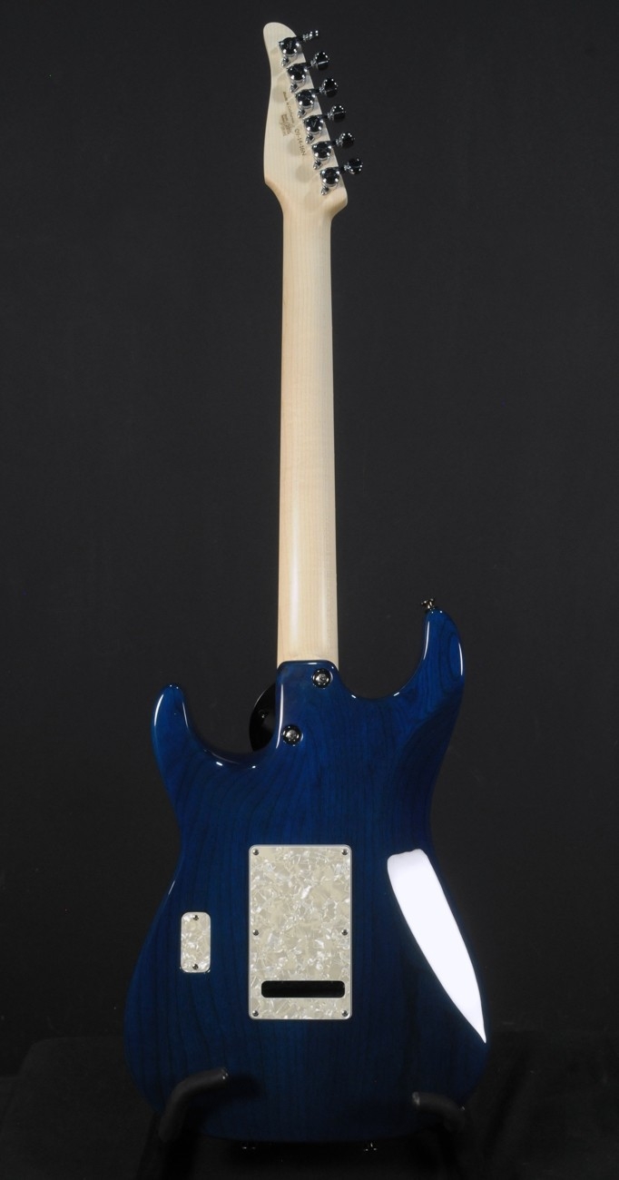 Tom Anderson Hollow Drop Top Classic - Cajun Blue w/ Binding No.1416