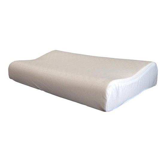 วิถีพุทธ หมอนพระ หมอนยางพาราแท้ 100% สีน้ำตาล