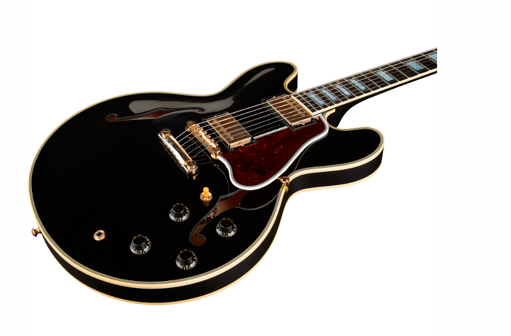 Gibson Custom Murphy Lab 1959 ES-355 Reissue Ultra Light Aged Semi-Hollow Electric Guitar Ebony