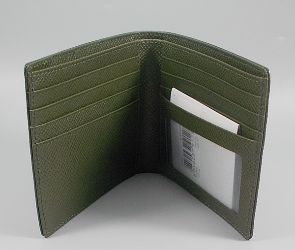 กระเป๋าสตางค์ Guy Laroche เขียวทหาร ใหม่ แท้