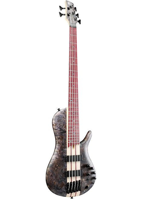 Ibanez Workshop SR Cerro Singlecut 5 String Electric Bass Guitar - Deep Twilight Flat