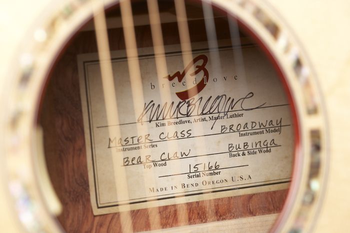 Breedlove Master Class Broadway Acoustic-Electric Guitar with LR Baggs Anthem-SL Pickup