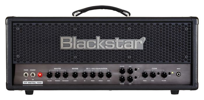 Blackstar HT Metal Series HTMETAL100H 100W Tube Guitar Head w/Reverb Black