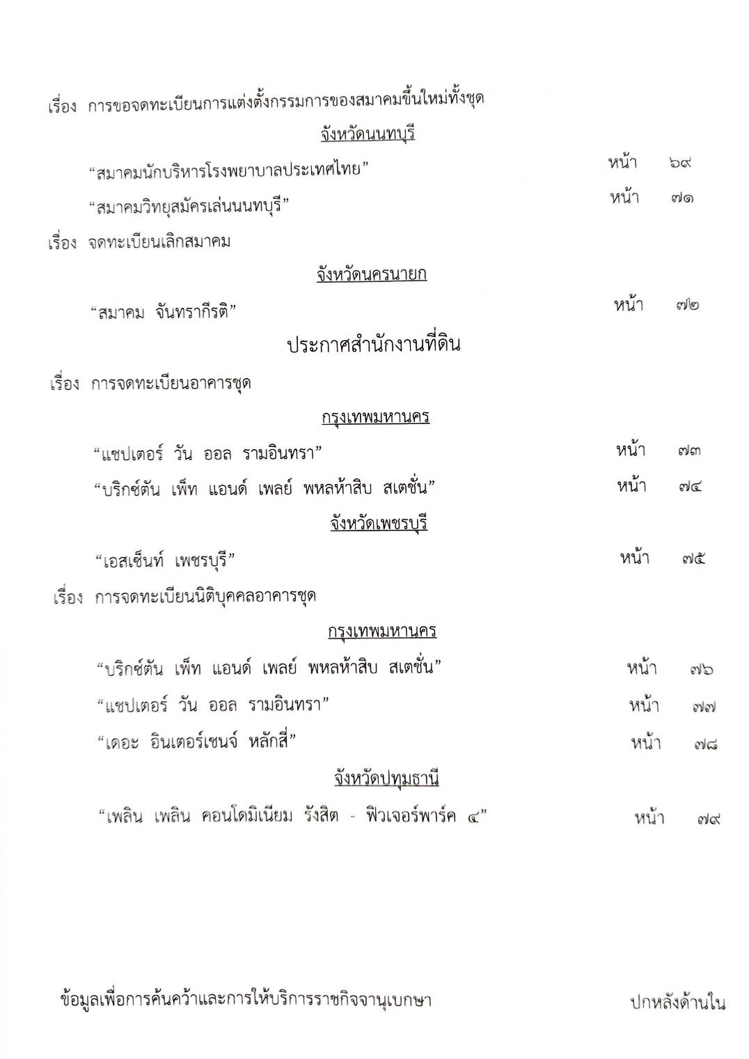 กฎหมายออกใหม่ ตอนที่ 19/2568 ประกาศสมาคมการค้าฯ ประกาศศาลเยาวชนและครอบครัวจังหวัด.. และสมาคม มูลนิธิ