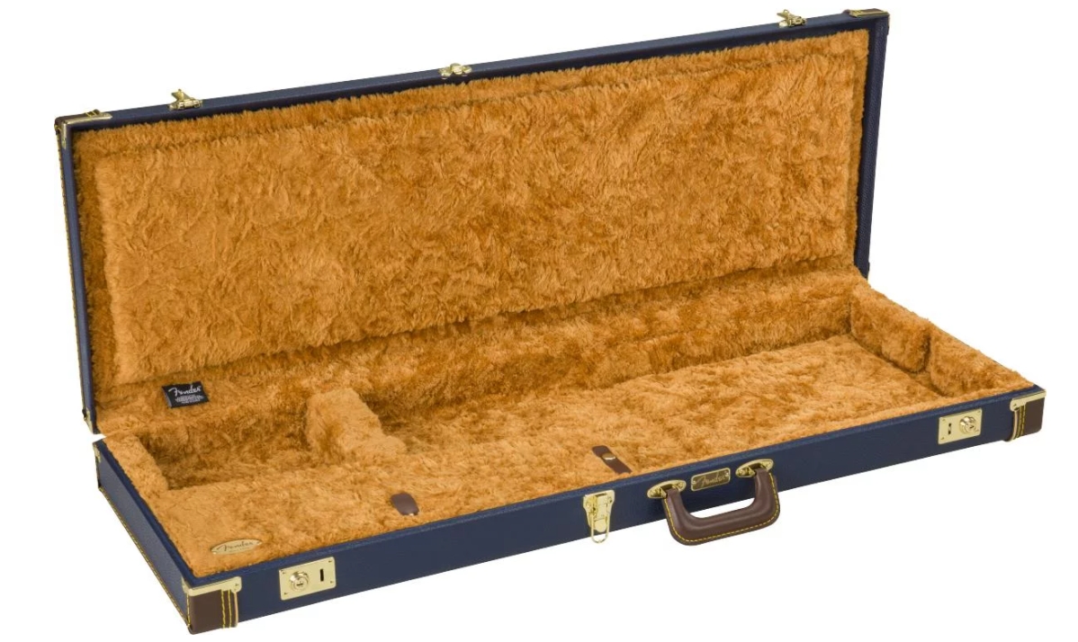Fender Classic Series Wood Case Strat/Tele - Navy Blue
