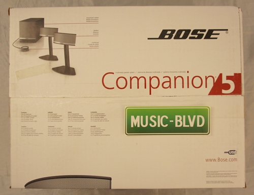 Bose Companion 5 Multimedia Speaker System