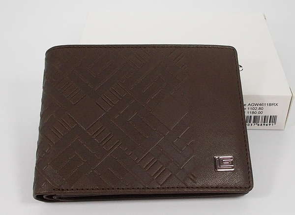 กระเป๋าสตางค์ Guy Laroche น้ำตาลไหม้ ใหม่ แท้